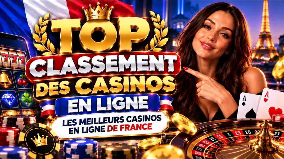 Top classement des casinos en ligne: les meilleurs casinos en ligne de France 🏆✨